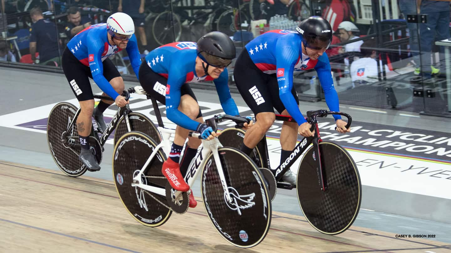 Team USA U.S. Para cyclists Conclude Track World Championships